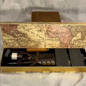 NIB Calligraphy ink feather quill set